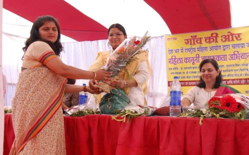 Member NCW Dr. Charu WaliKhanna and Member Hemlata Kheria were the Chief Guest at a Legal Awareness Programme, organized by Agra Jan Kalyan Sewa Samiti