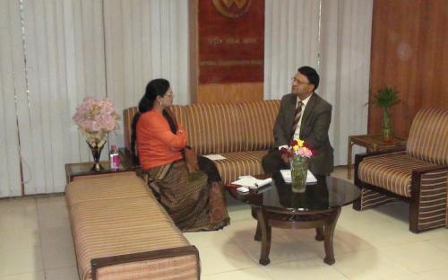 Chairperson, NCW meets Commissioner of Police, Delhi regarding violence against women in Delhi