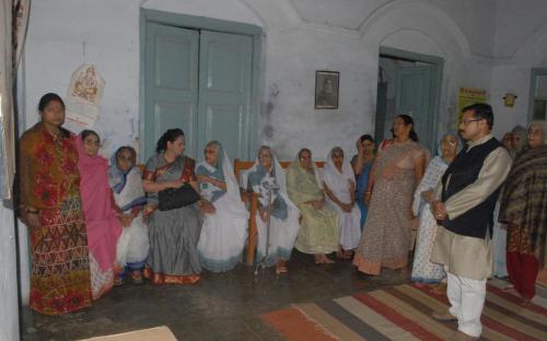 Mrs. Nirmala Samant Prabhavalkar visited Varanasi as per the National Commission for Women’s mandate to assess the infrastructure and living conditions of the inmates of the government run dwelling places for women