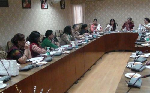 National Commission for Women Chairperson Smt. Mamta Sharma and Members have interactive session with representatives of National Women Organisations