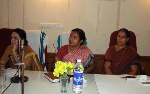 Meeting with the NGOs in Kerala