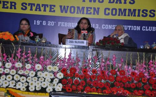 NCW organized SAMVAAD@ncw, the Two Day Inter -State Women Commission Dialogue coordinated by Member Shamina Shafiq