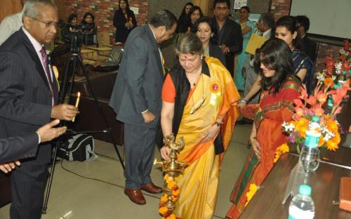 Smt. Mamta Sharma, Honorable Chairperson was the chief guest at National Seminar On The right of children to free and compulsory education organized by Fair field Institute of Management & Technology 