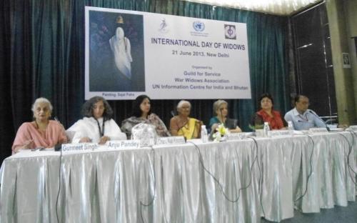 Dr. Charu WaliKhanna, Member, was Guest of Honour at the programme celebrated to observe “International Day of Widows”