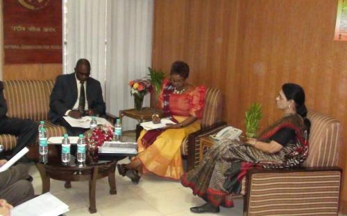 Parliamentary Delegation of Uganda visited the Commission and met Hon'able Chairperson, NCW