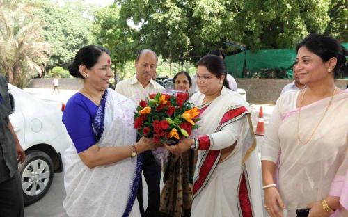 National Commission for Women organised a National level Conference on Dalit women entitled “Dalit Women : Voices for their Rights and Challenges” coordinated by Ms. Hemlata Kheria, Member NCW