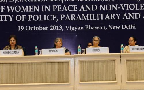 National Commission for Women organized in collaboration with Special Study Expert Committee and Special Task Force (Rape, Trafficking and Violence against Women) a seminar on “Role of Women in peace and non-violence and responsibility of Police