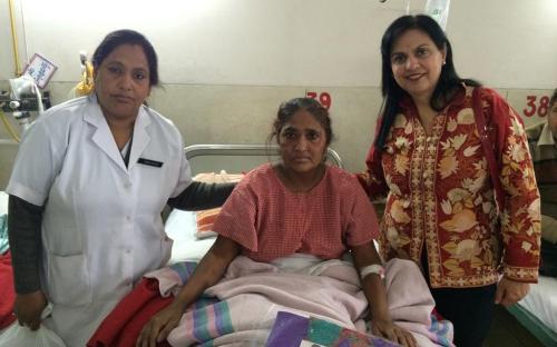 Dr. Charu WaliKhanna, Member, NCW, visited St. Stephen's Hospital