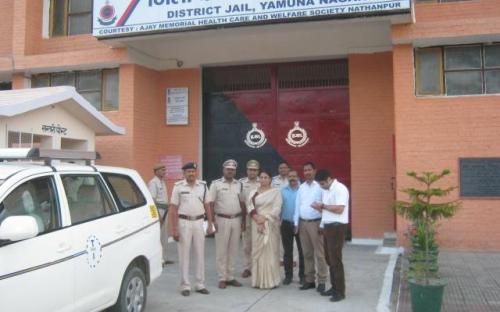 Ms. Shamina Shafiq, Member, NCW visited District Jail, Yamuna Nagar