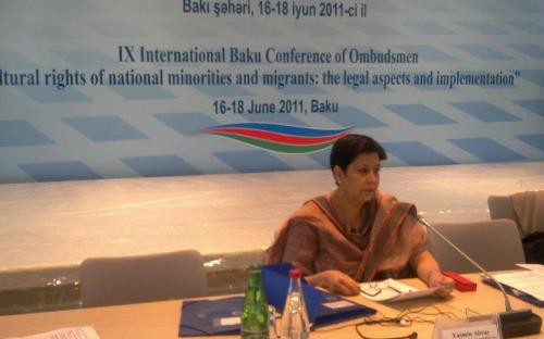 Official Visit of Hon'ble Chairperson to Baku, Azerbaijan