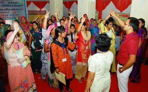 The Commission in collaboration with TISS has developed modules for Capacity Building of elected women representatives