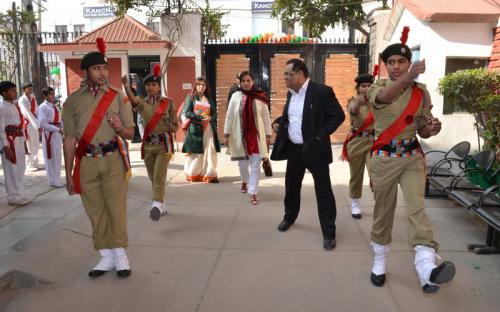 Dr. Charu WaliKhanna, Member NCW, Chief Guest at 63rd Republic Day Programme And Annual Prize Distribution Ceremony at Shiv Vani Model Senior School