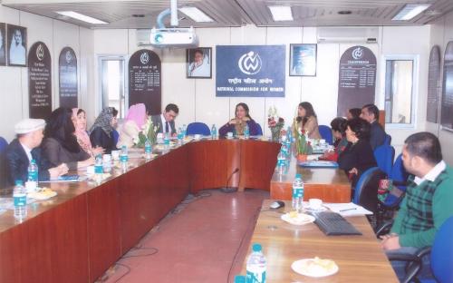 A delegation from Afghanistan visited National Commission for Women