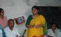 Member Shamina Shafiq attended a public hearing in village Newada, Ganeshpur, Leherpur