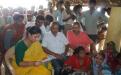 Member Shamina Shafiq attended a public hearing in village Newada, Ganeshpur, Leherpur