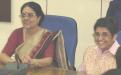 Dr. Kiran Bedi visited the Commission and meet the Chairperson, NCW