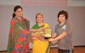 Smt. Mamta Sharma, Hon'ble Chairperson, NCW was Chief Guest at the prize distribution and awareness program organized by Manan Sewa Sansthan