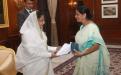 A delegation from the Commission visited her Excellency the President of India, Smt Pratibha Patil