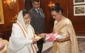 A delegation from the Commission visited her Excellency the President of India, Smt Pratibha Patil