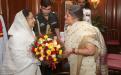 A delegation from the Commission visited her Excellency the President of India, Smt Pratibha Patil