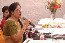 Press conference on Indecent Representation of Women - Act and Initiatives of NCW