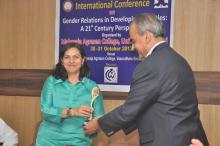 Dr. Charu WaliKhanna Member, NCW was Chief Guest at Valedictory Session of International Conference on Gender Relations in Developing Societies: A 21st Century Perspective at New Delhi