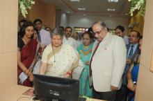 Ms. Mamta Sharma, Chairperson, NCW inaugurated Vijaya Bank Branch at Janakpuri, New Delhi